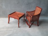 A Victorian Mahogany Hepplewhite Style Childs High Chair