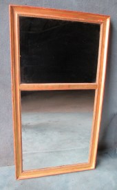 A Large Gilded 2-plate Mirror A323